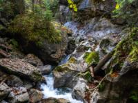 Kaskade im oberen Klammteil